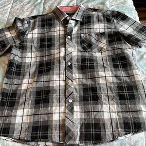 Classic Plaid Button-Down Shirt